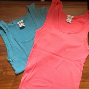 Lot of 2 OLD NAVY Ribbed Tank Tops